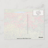 Mohnfeld, Mittelatlas, Marokko Blume Postkarte (Rückseite)