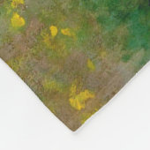 Mohnfeld, Monet Fleecedecke (Ecke)