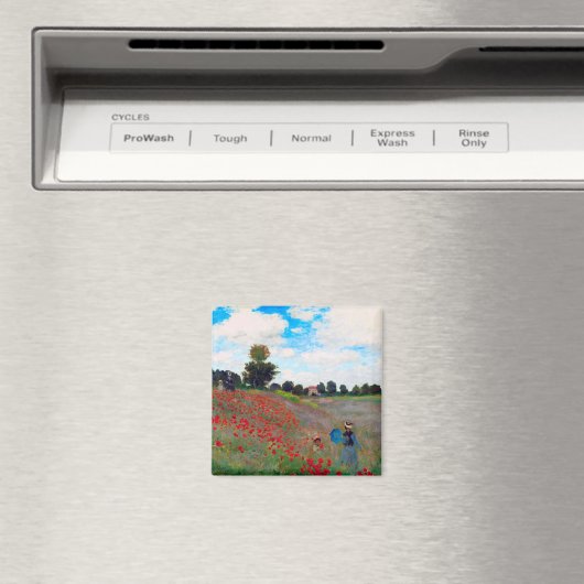 Mohnfeld, Monet Magnet (In Situ (Geschirrspüler))