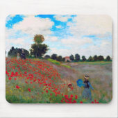Mohnfeld, Monet Mousepad (Vorne)