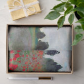 Mohnfeld, Monet Seidenpapier (Geschenk)