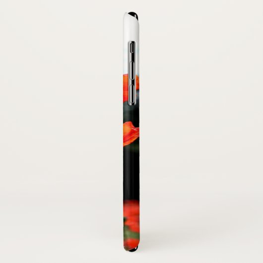 Mohnfeld, rote Pflücke im Blut Case-Mate iPhone Hülle (Hinten/Links)