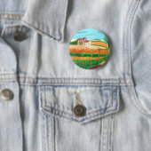 Mohnfeld-Rundabzeichen Button (Beispiel)