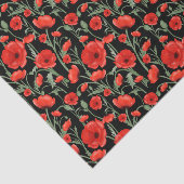 Mohnfeld Seidenpapier (Ausschnitt)