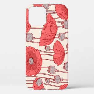Mohnfeld-Tanz: Nahtlose Blumen-Rhapsodie Case-Mate iPhone Hülle
