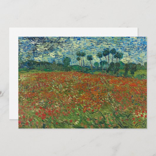 Mohnfeld | Vincent van Gogh (Vorne/Hinten)