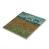 Mohnfeld - Vincent van Gogh Fliese (Seite)