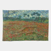 Mohnfeld - Vincent van Gogh Geschirrtuch (Horizontal)