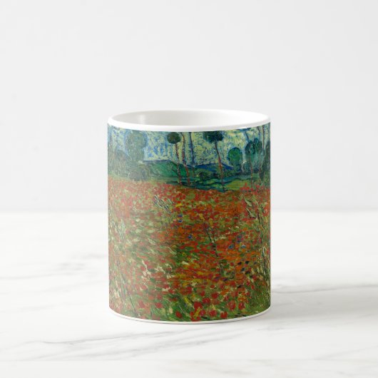 Mohnfeld - Vincent van Gogh Kaffeetasse (Mittel)