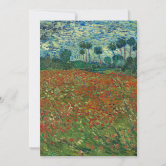 Mohnfeld von Vincent van Gogh Fine Art