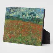 Mohnfeld von Vincent van Gogh Fine Art Fotoplatte (Seite)