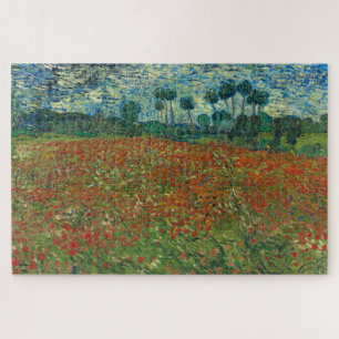 Mohnfeld von Vincent van Gogh Fine Art Puzzle
