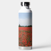 Mohnfeld - Wasserflasche Trinkflasche (links)