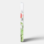 Mohnfelder Blume Sonnenblumen Herz Case-Mate iPhone Hülle (Rückseite / Links)