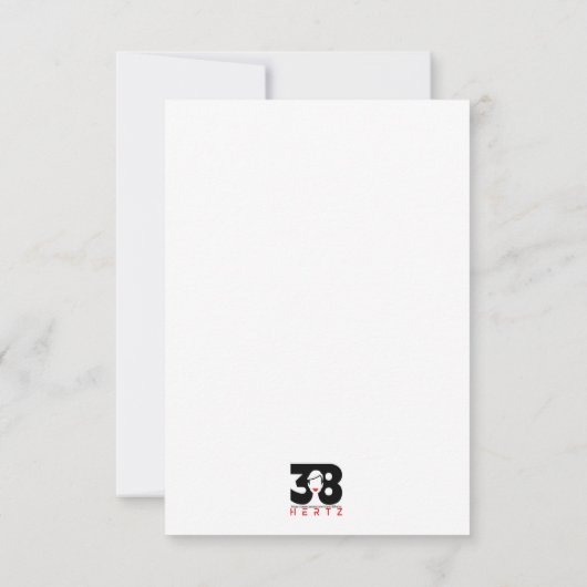 Mohnfelder Dankeskarte (Rückseite)