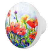 Mohnfelder Keramikknauf (Rechts)