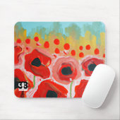 Mohnfelder Mousepad (Mit Mouse)