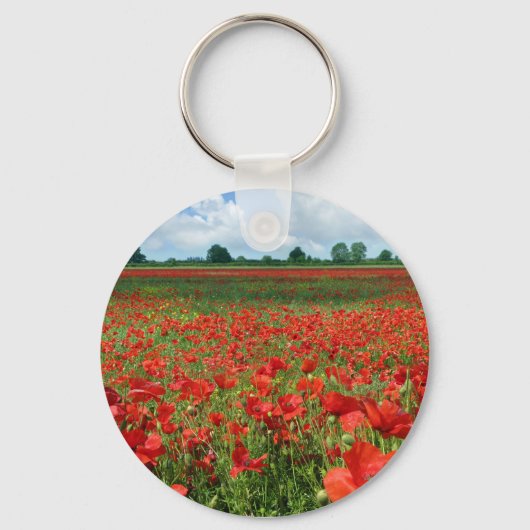 Mohnfelder Schlüsselanhänger (Vorderseite)