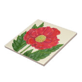 Mohnfliese Fliese (Seite)