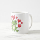 Mohnfrosch Kaffeetasse (VorderseiteRechts)