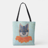 Mohnfuchs-Tasche Tasche (Rückseite)