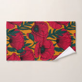 Mohngarten Badhandtuch Set (Handtuch)