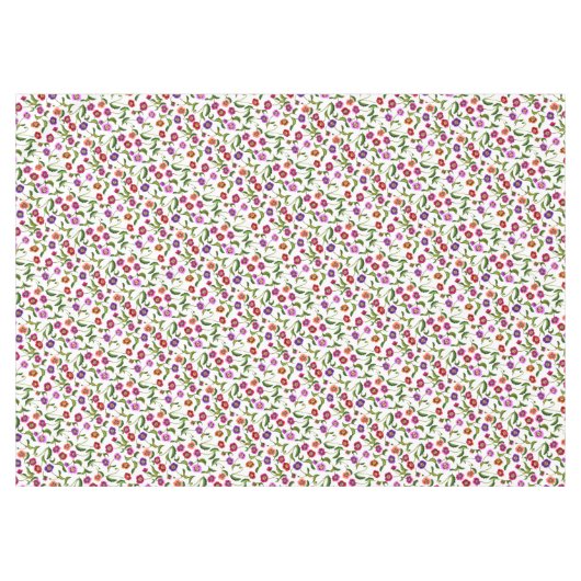 Mohngarten Blume Tischtuch Tischdecke (Vorderseite (Horizontal))