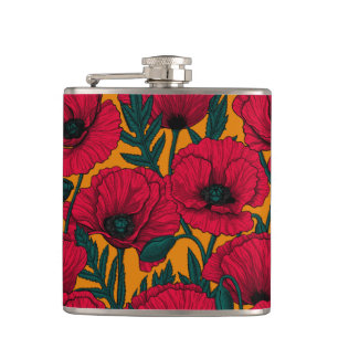 Mohngarten Flachmann