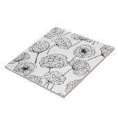 Mohngarten Fliese (Seite)