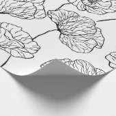 Mohngarten Geschenkpapier (Ecke)