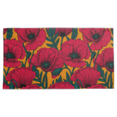 Mohngarten Kissenbezug (Vorderseite-Rechts)