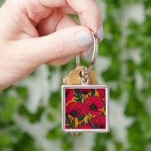 Mohngarten Schlüsselanhänger (Hand)