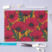 Mohngarten Seidenpapier (Handwerk)