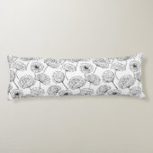 Mohngarten Seitenschläferkissen (Rückseite)