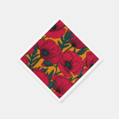 Mohngarten Serviette (Ecke)