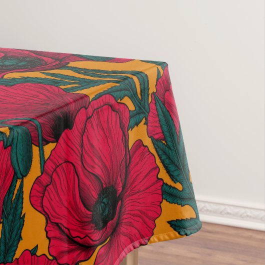 Mohngarten Tischdecke (Beispiel)