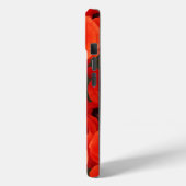 Mohngestylte Blume Case-Mate iPhone Hülle (Rückseite / Links)