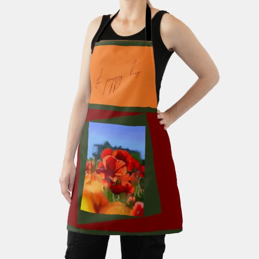 Mohnhaus - Art Schürze (InSitu)