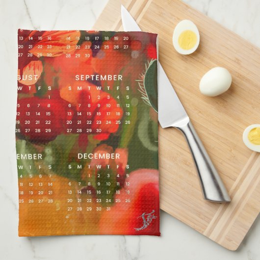 Mohnhaus beruflich 2026 geschirrtuch (Viertel Falte)