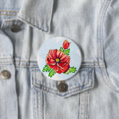 Mohnknopf Button (Beispiel)