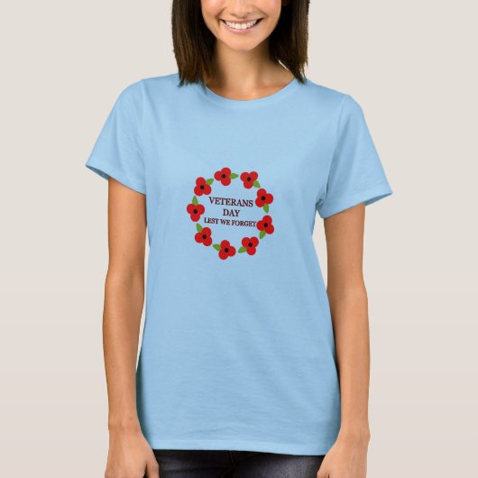Mohnkranz - T - Shirt (Vorderseite)