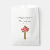 Mohnkreuz-Samenpackungs-Beerdigungsgeschenktüte Geschenktütchen (Vorderseite)