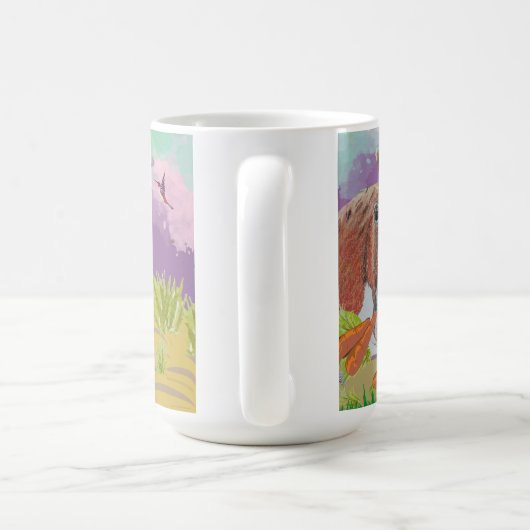 Mohnkunst Kaffeetasse (Henkel)