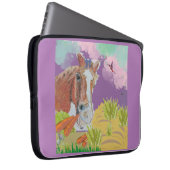 Mohnlächeln Laptopschutzhülle (Vorne Rechts)