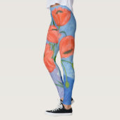 Mohnmalerei Leggings (Links)