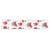 Mohnmuster der Blume Mittelgroßer Tischläufer (Horizontal)