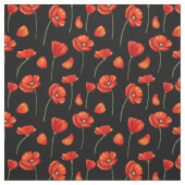 Mohnmuster Stoff (Muster)