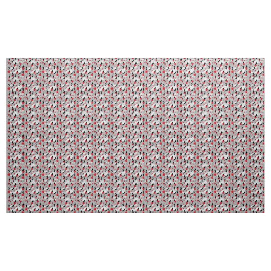 Mohnmuster Stoff (Yard (91,4 cm))