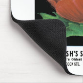 Mohnpacketikett Mousepad (Ecke)