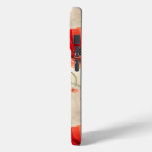 Mohnpastellmuster aus Blume Case-Mate iPhone Hülle (Rückseite / Links)